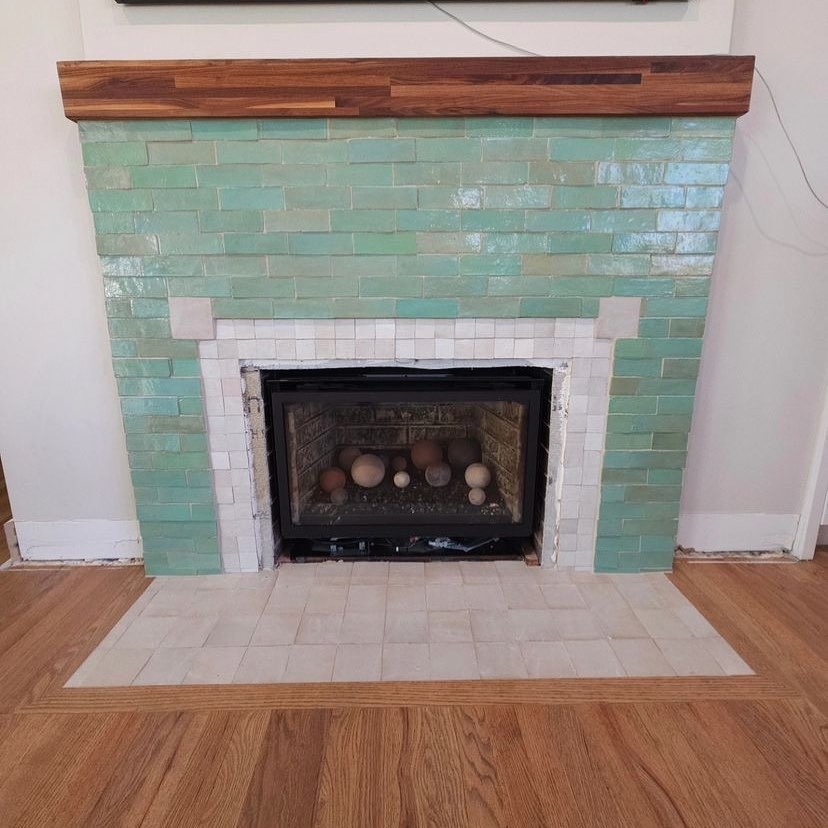 fireplace tile